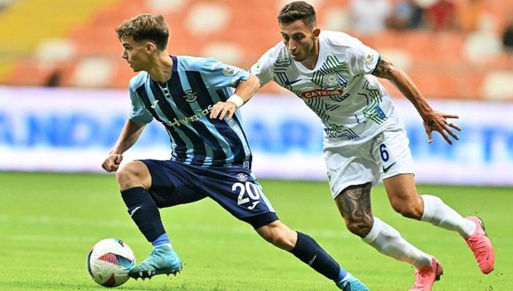 Adana Demirspor – Çaykur Rizespor maçı (CANLI)